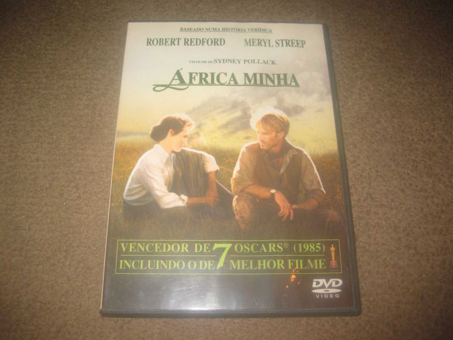 DVD "África Minha" com Robert Redford
