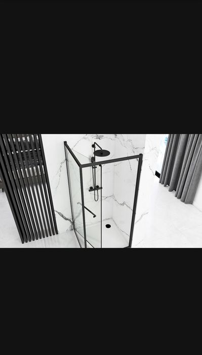 Kabina Rea Space in Black 100/80 okazja