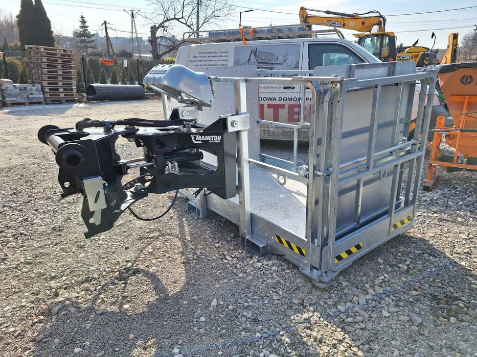 Rozładunki załadunki prace wysokościowe usługi dźwigowe Manitou Kraków