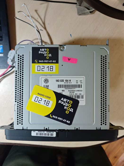 Магнітола для VW jetta polo passat golf tiguan магнітофон rcd310 мафон