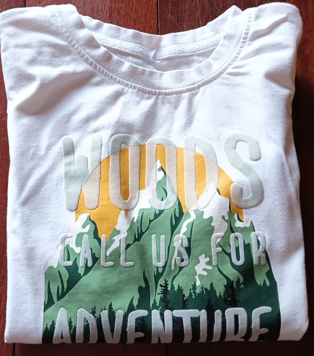 Camisola branca infantil