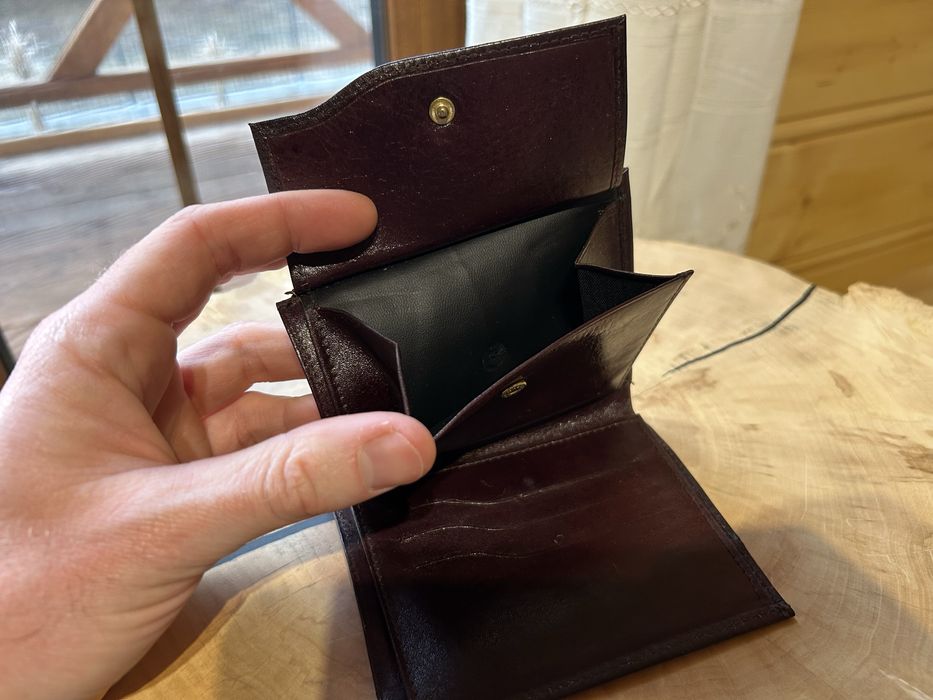Portfel skórzany. Stan idealny.