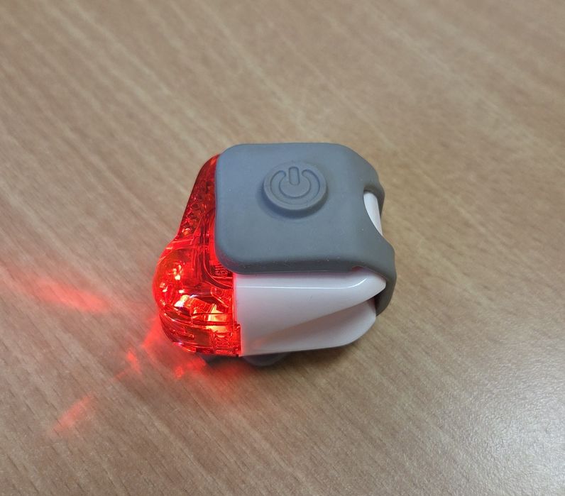 Tylne lampka rowerowa Led Btwin