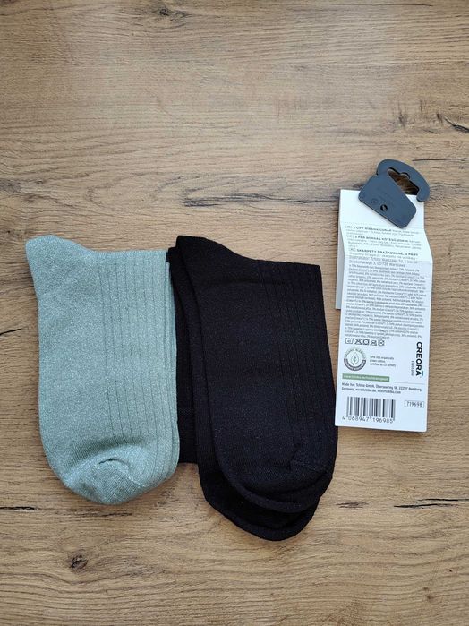 Skarpetki damskie Tchibo 39-42 nowe 2 pary