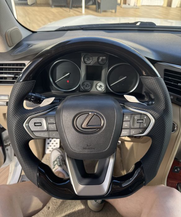 Руль в сборе для Lexus LX570, LX470, GX460, GX470. Кермо універсальне.