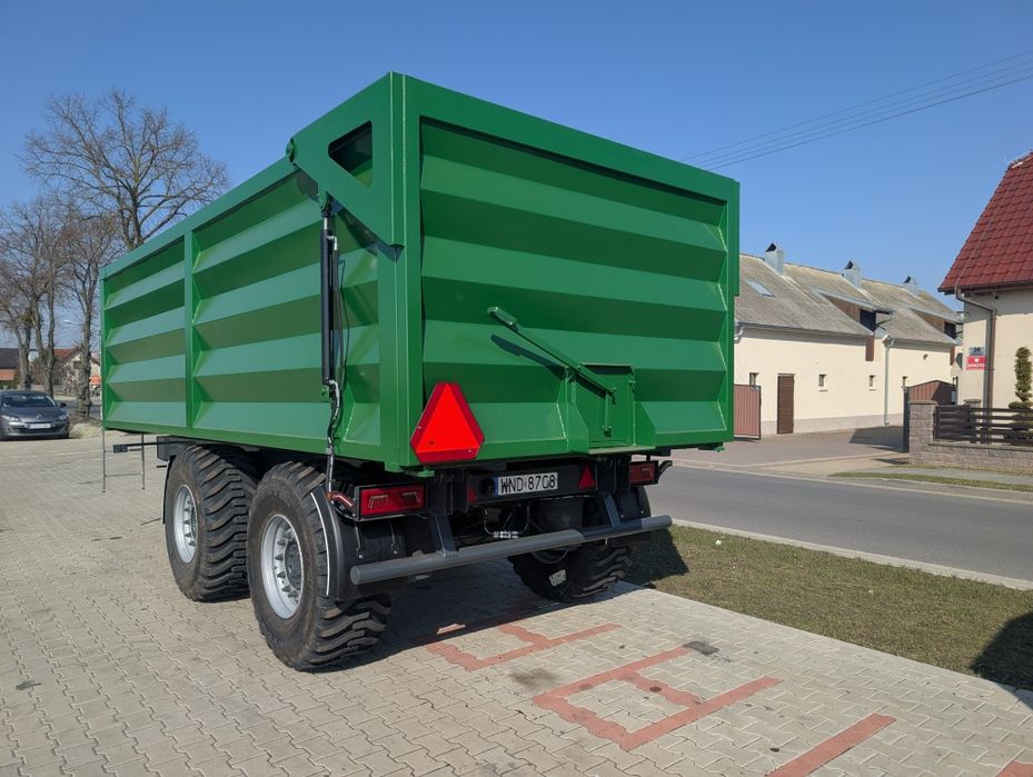 Przyczepa tandem kiper wywrotka skorupa BDB