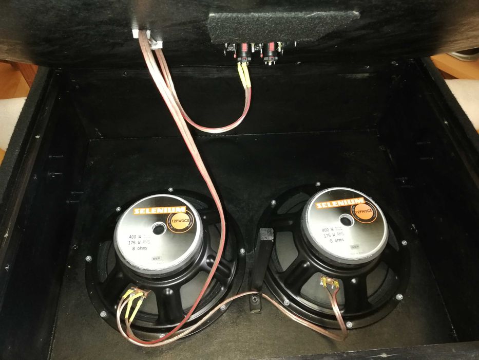 Coluna Profissional 2x12" Selenium (JBL) 12PW3CE — 350W RMS / 4 Ohms