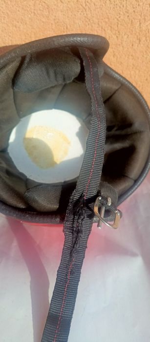 Stary kask motocyklowy Uvex.