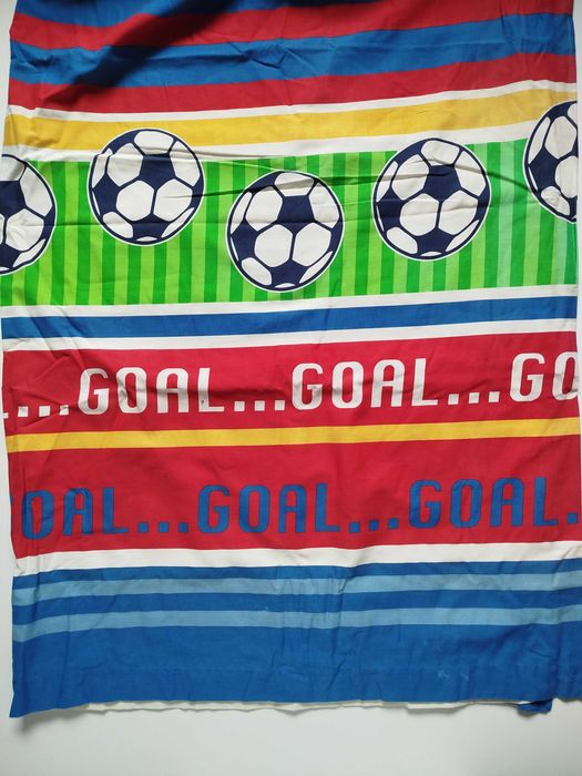 Zasłona piłkarska do dziecięcego pokoju