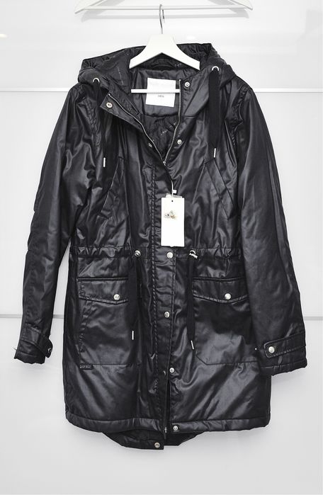 Czarna kurtka damska o kroju parka Diverse - roz. XL !! Nowa !!