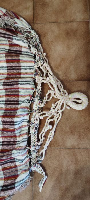 Cama de rede multicolor