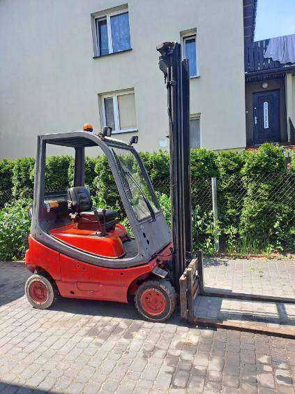 Wózek widłowy linde h16 podnoszenie 4,8m 1,6t udźwig GAZ
