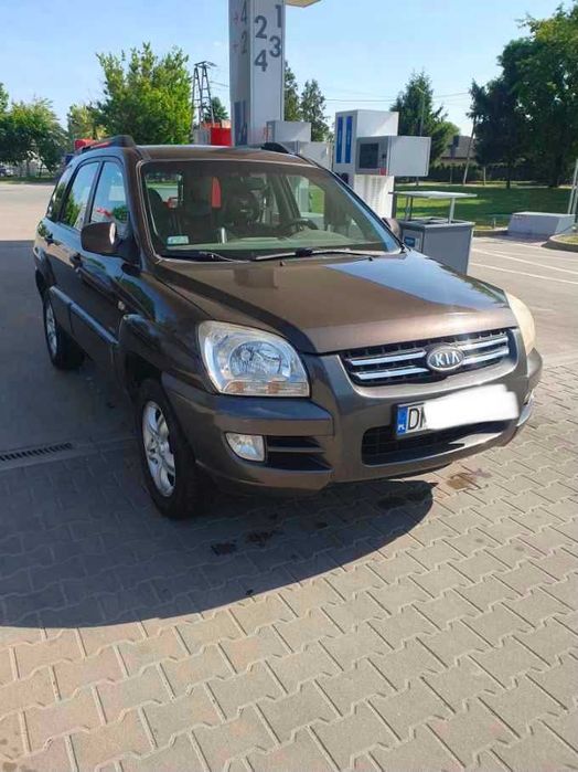 Kia Sportage II 2.0 benzyna + gaz klima wspoma relingi 4x4 sprawny OC