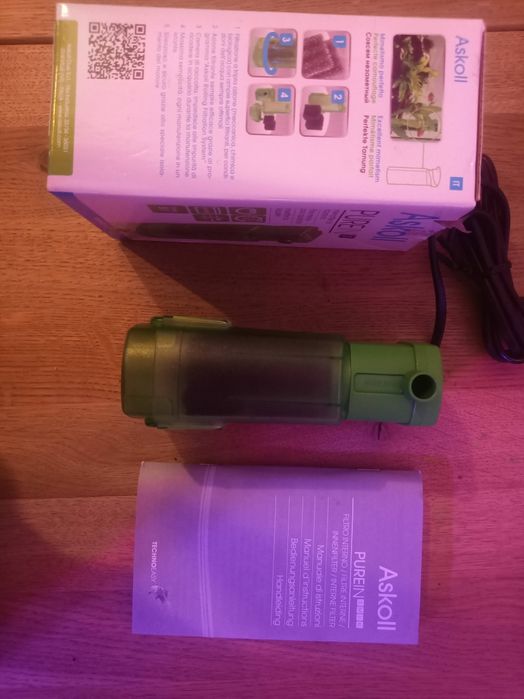 Askoll Pure in S NOWY filtr wewnętrzny