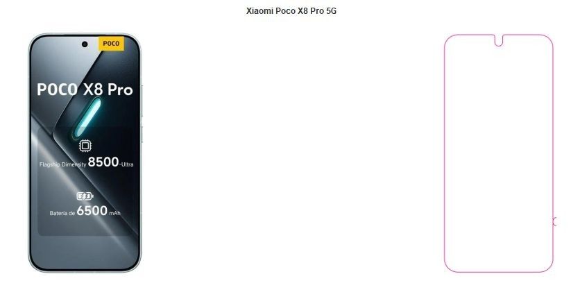 Folia Ochronna ZAGG Clear Protect do Xiaomi Poco X8 Pro 5G