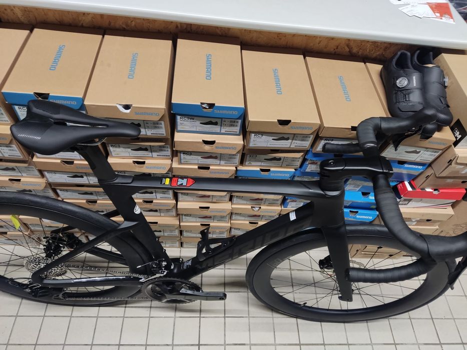 Merida reacto disco com rodas carbono