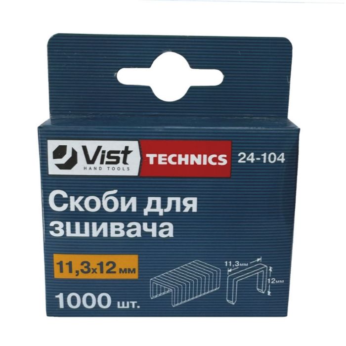 Скоби vist 10/6 мм