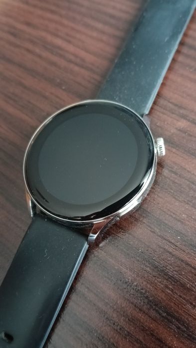 Smartwatch Garett Elegance RT Zegarek czarny srebrny