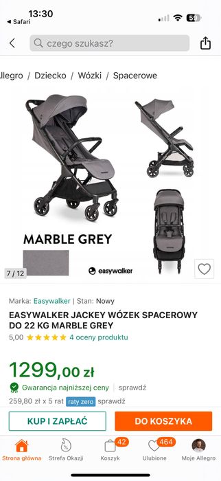 Spacerowka Easywalker Mini