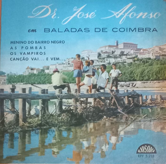 Discos vinil singles7 José Afonso