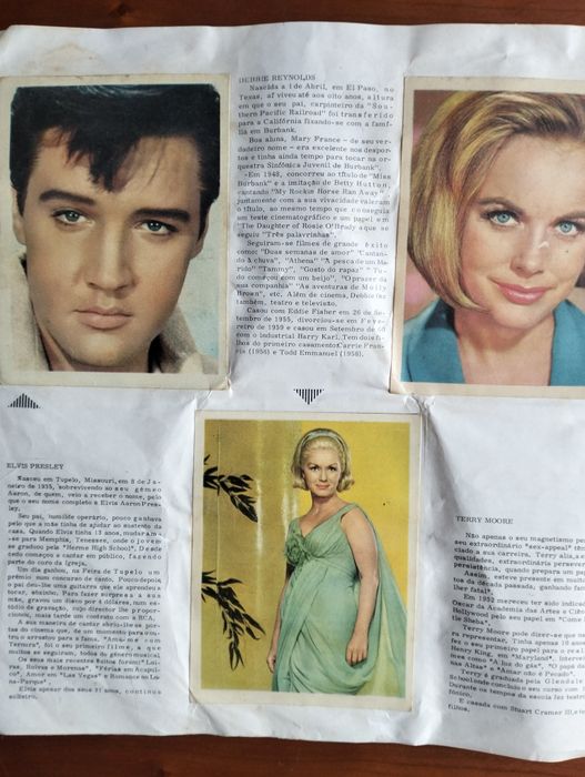 Caderneta Ídolos do Espectáculo (a faltar um cromo)