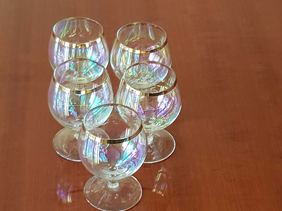 5 kieliszków do brandy