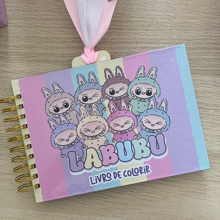 Livrinho para Colorir Labubu