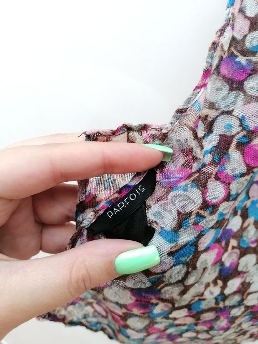 Lenço Fino Colorido