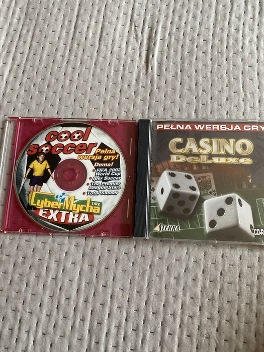 Gry PC Cool soccer, Cybet Mucha, Casino deluxe