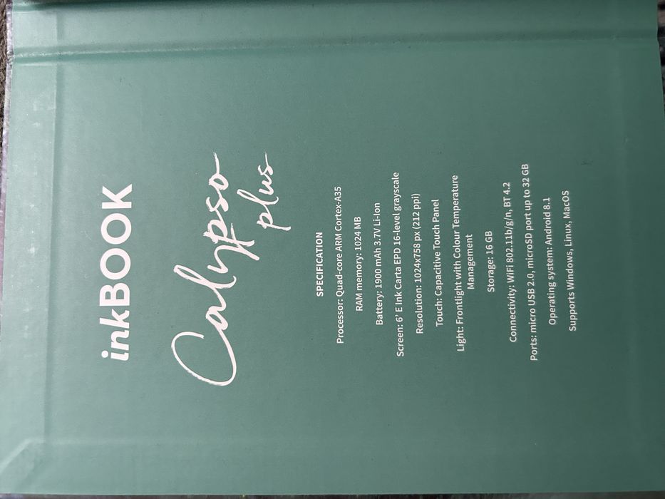 Czytnik inkBook popsuty