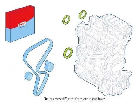 Kit 4 retentores Vendantes distribuição Motor 4D56 Mitsubishi L200