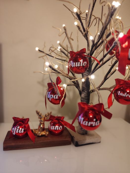 Bolas de natal personalizadas