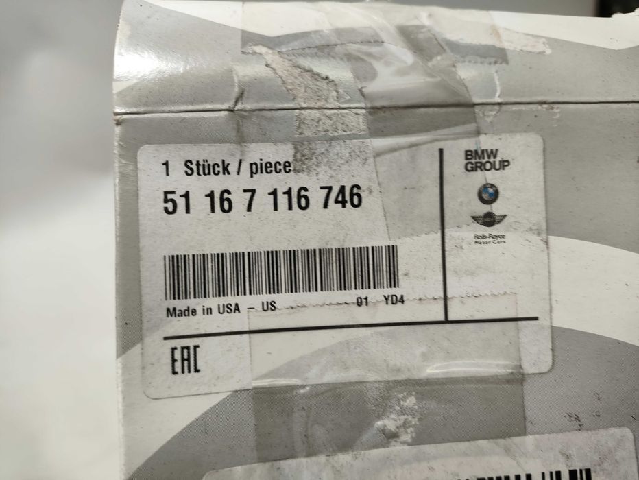 Wkład lusterka prawy fotochrom oryginał BMW E60 E61 E63 E64 NOWE OE