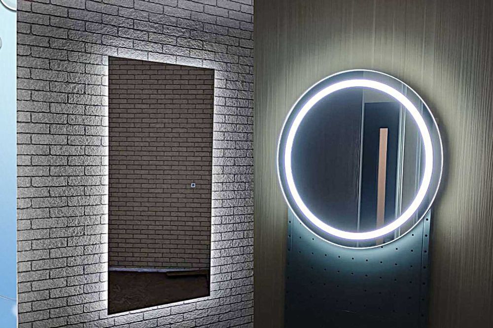 АКЦІЯ Дзеркало Led з підсвіткою в ванную кімнату, зеркало с подсветкой