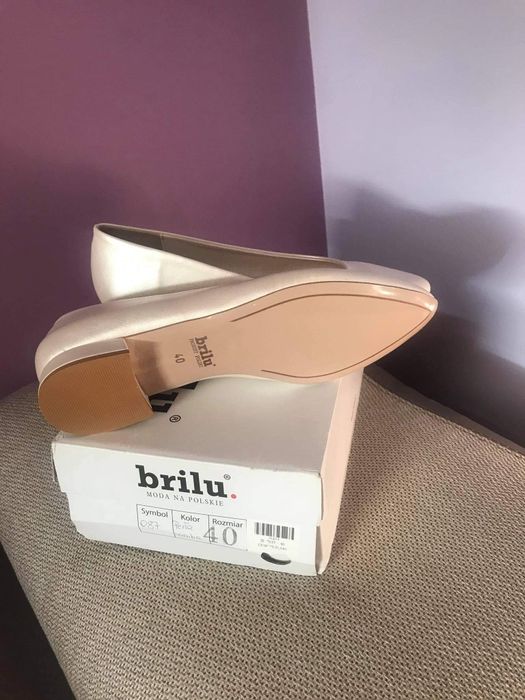 Buty Damskie  Balerinki Czółenka