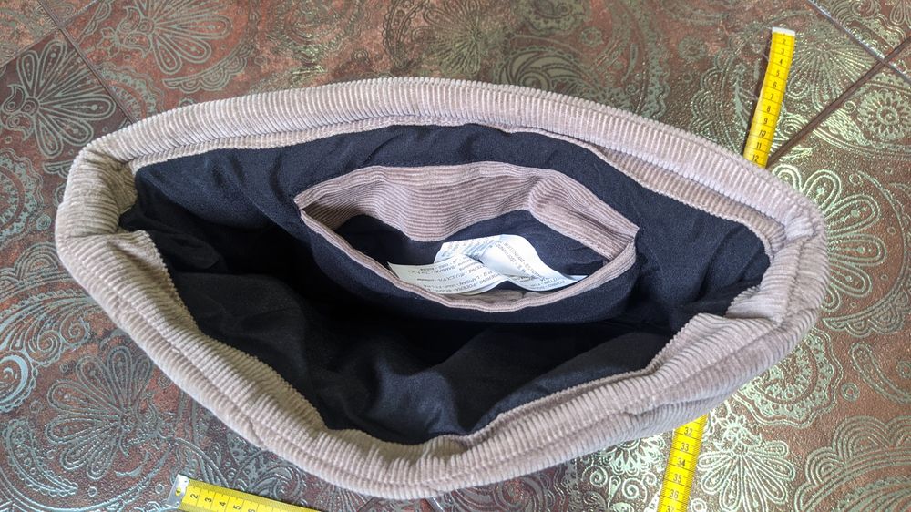 Вельветовая сумка Zara