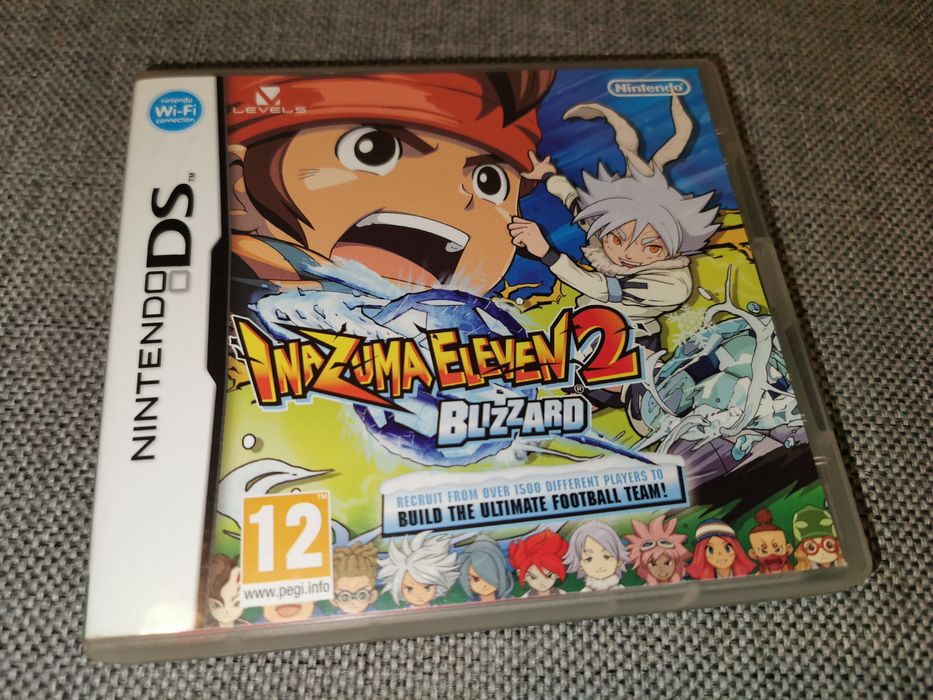Inazuma Eleven 2 Blizzard DS Nintendo gra 3xANG  (komplet stan BDB) rzadkość na rynku SKLEP Ursus