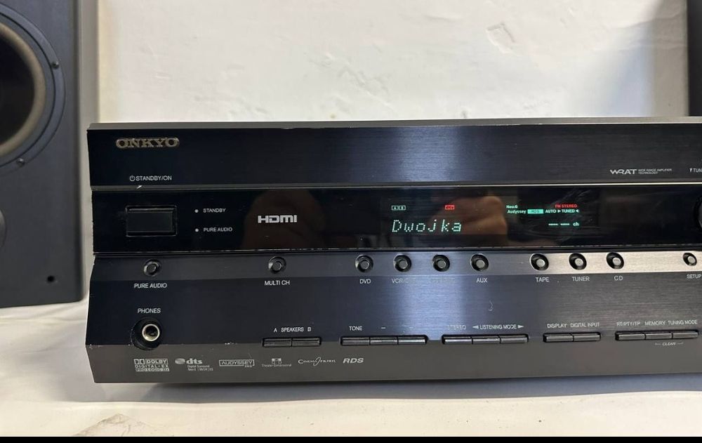 7.1 Amplituner Onkyo TX-SR 505 E, 7*130 W, HDMI, DTS Neo:6, DTS 96/24