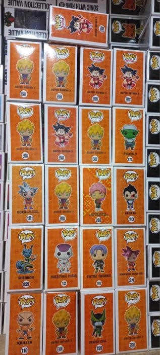Figuras dragon ball novas em caixa