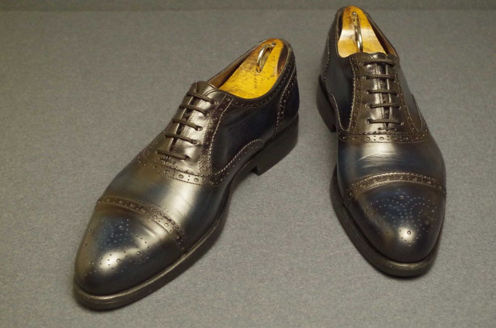 Canali Оригинал Туфли Броги Оксфорды Италия 42р