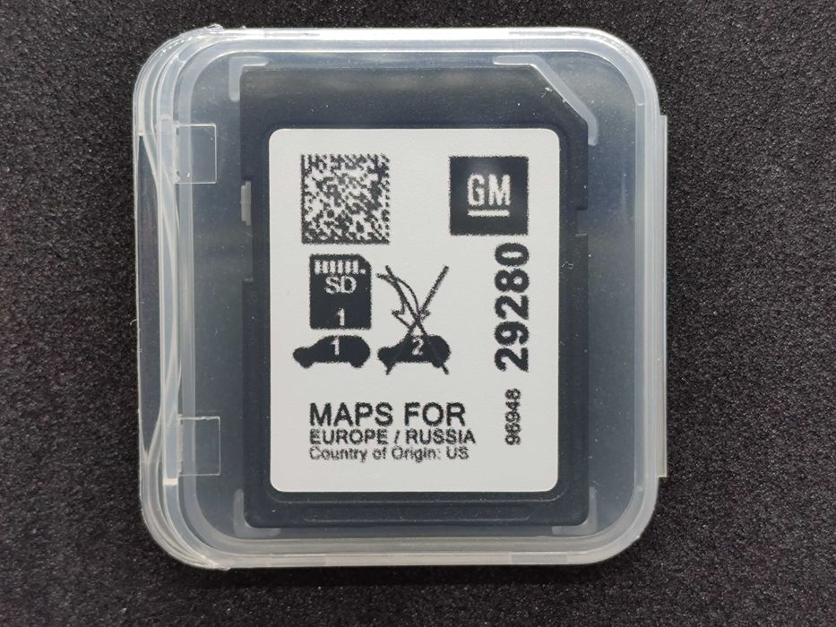 Karta SD z mapą EU TomTom OPEL/Vauxhal