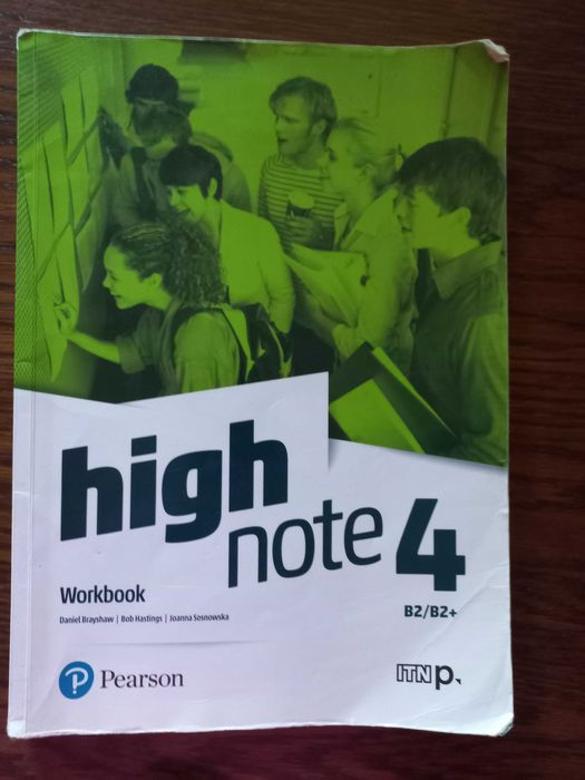 High note 4 Student's Book częściowo uzupełnione