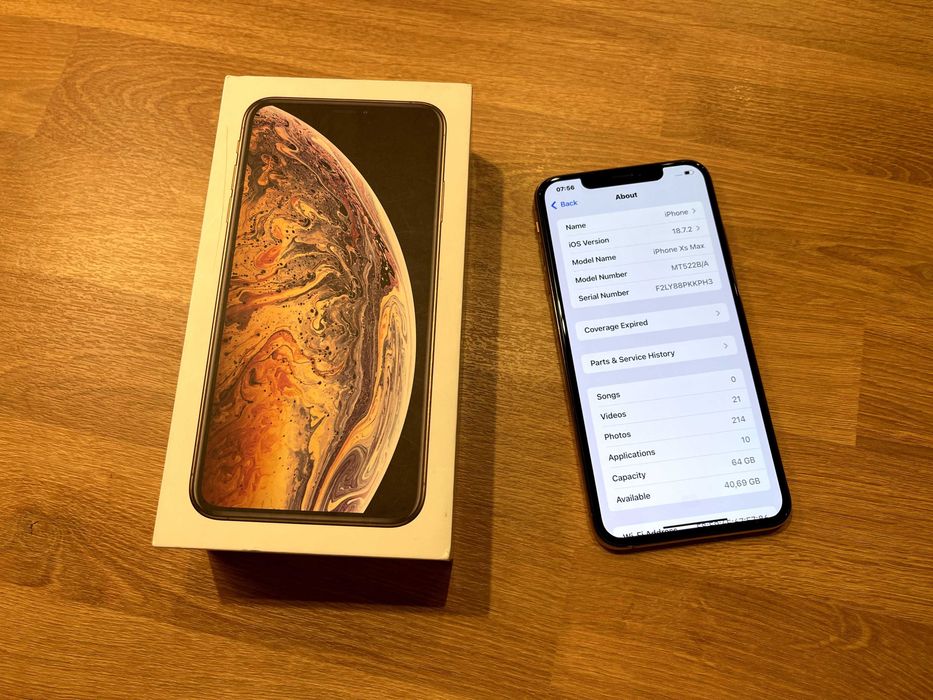 iPhone XS Max 64GB Gold | Złoty | Sprawny