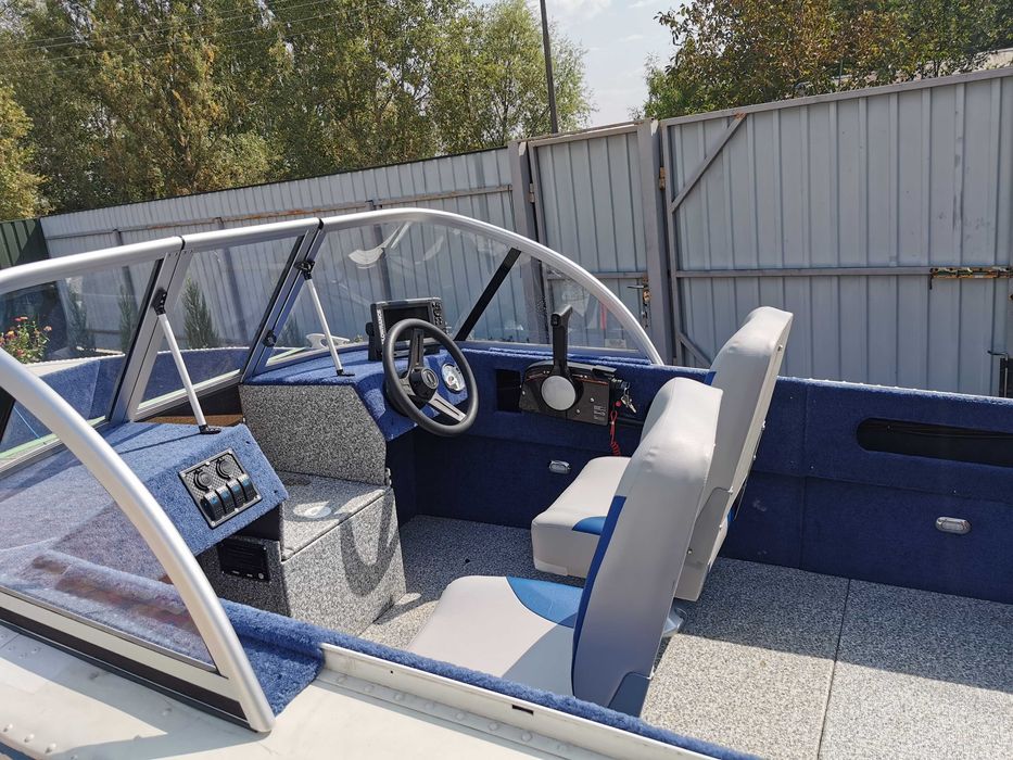 Комплект ЧовенПрогрес 2 м + мотор Parsun 40 + лафет.