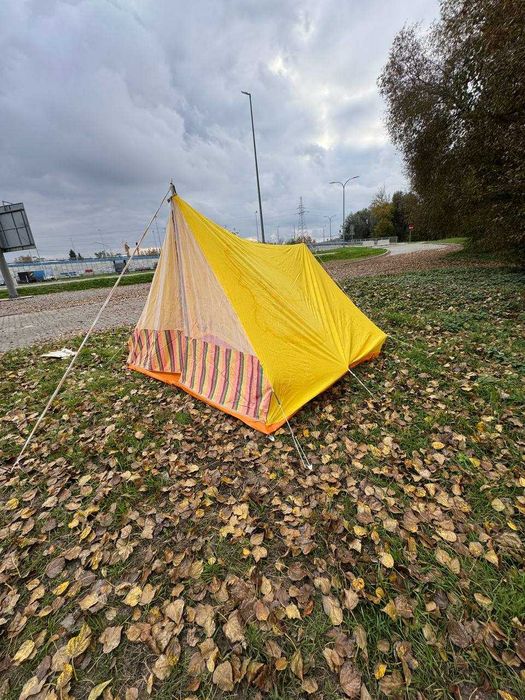 Namiot z czasów PRL Legionowo