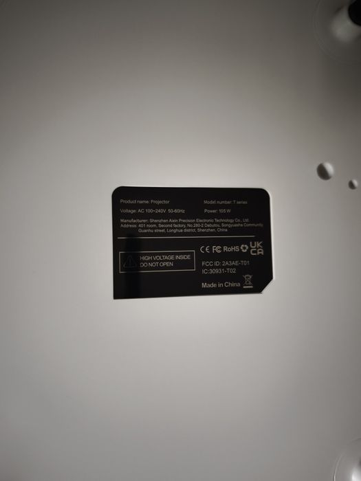 NOWY projektor  XIWBSY