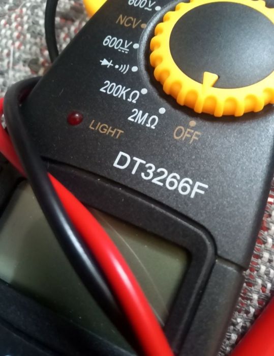 Тестер + кліщі DT