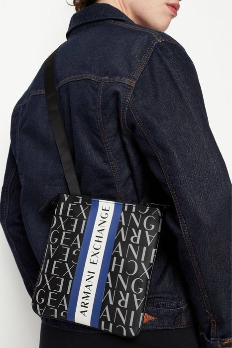 Месенджер-сумка Armani Exchange Monogram New Model (EA7,AX)