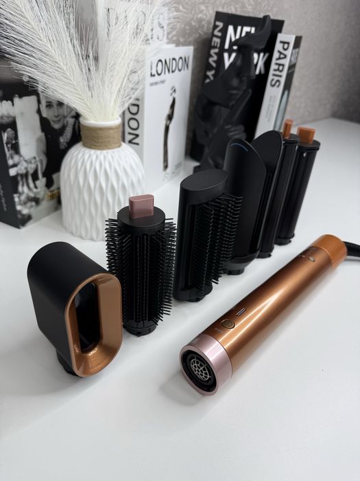 Стайлер Dyson Airwrap co-anda 2x Bronze | мультистайлер для волосся