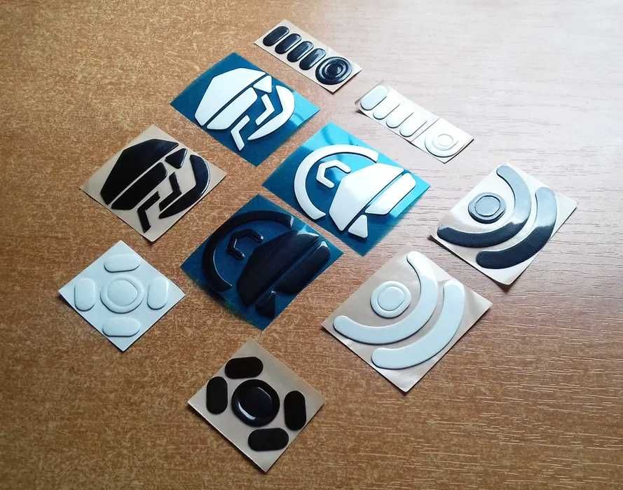 Круглые Коньки Глайды Logitech Наклейки Мышки Компьютера Ноутбука ПК